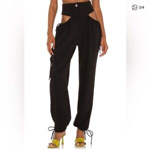 Suki cut out jogger pants
